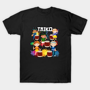 Taiko gift idea for kids teens boys girls T-Shirt